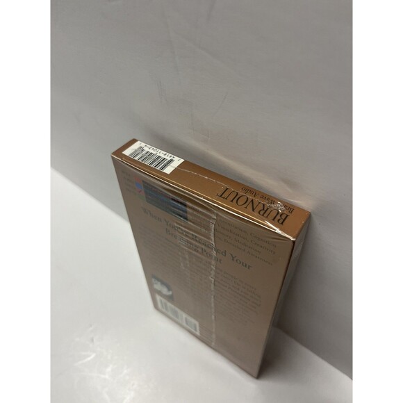 Burnout: Prevention & Recovery - Sally Fisher - Audiobook Cassette - New Sealed - Picture 3 of 3